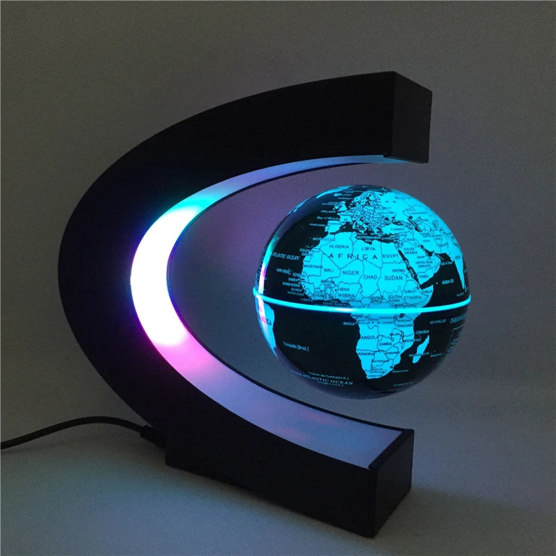 Night Light Floating World Map