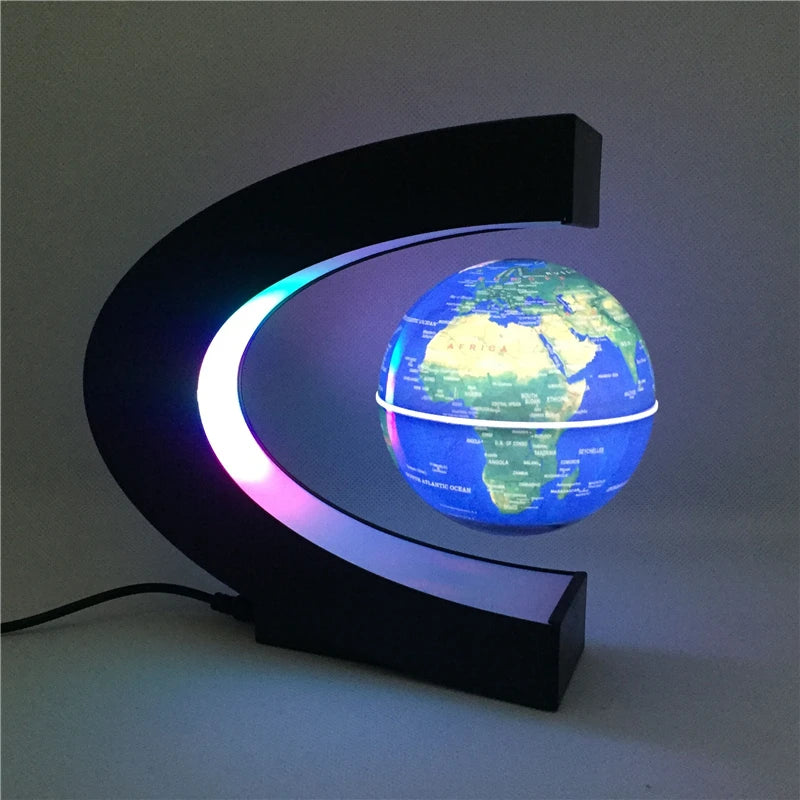 Night Light Floating World Map