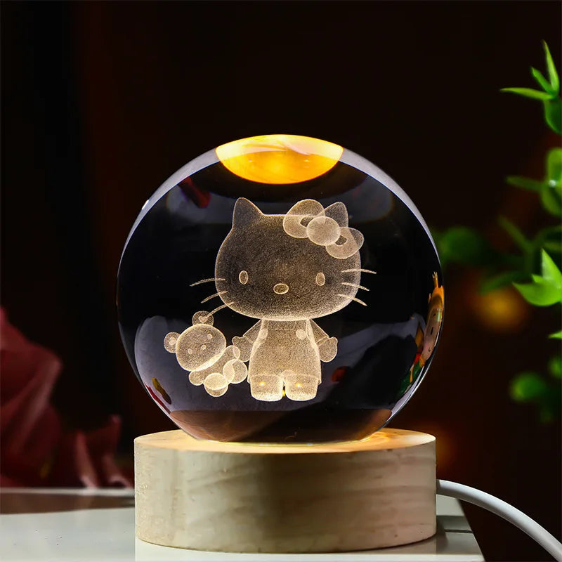 Crystal Ball  Mini Night Lamp