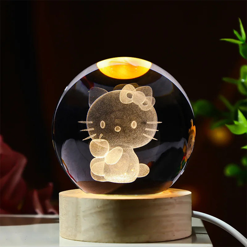 Crystal Ball  Mini Night Lamp