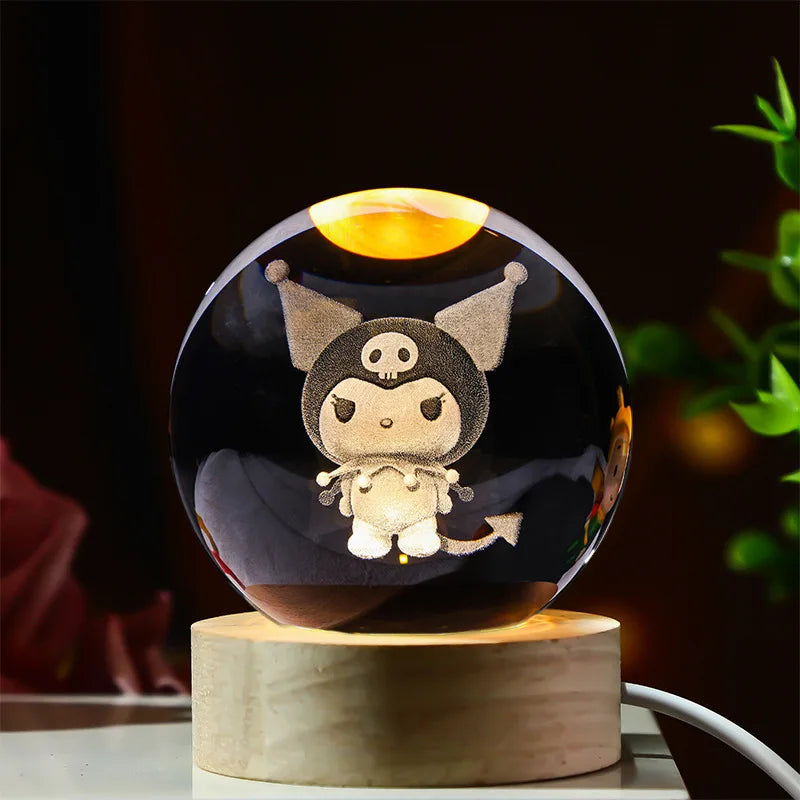 Crystal Ball  Mini Night Lamp