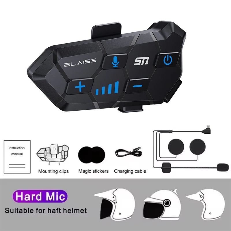 Y10 Motorcycle Helmet Bluetooth